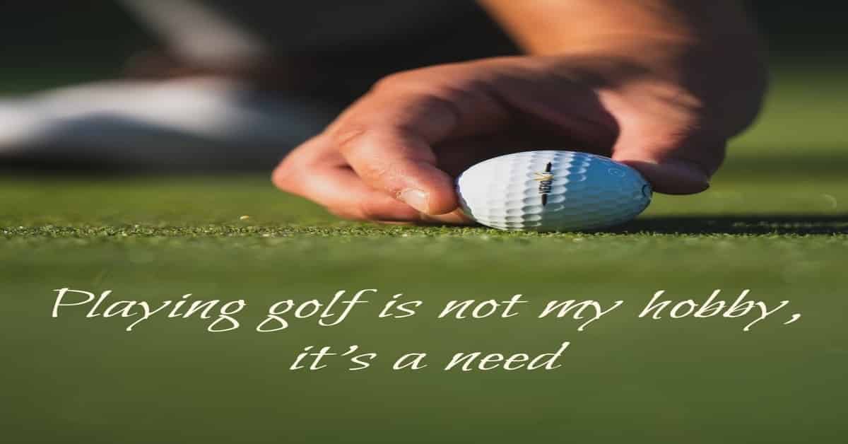 girls golf love quote